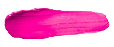 beyaz arka plan üzerinde izole pembe parlak yağ dokusu