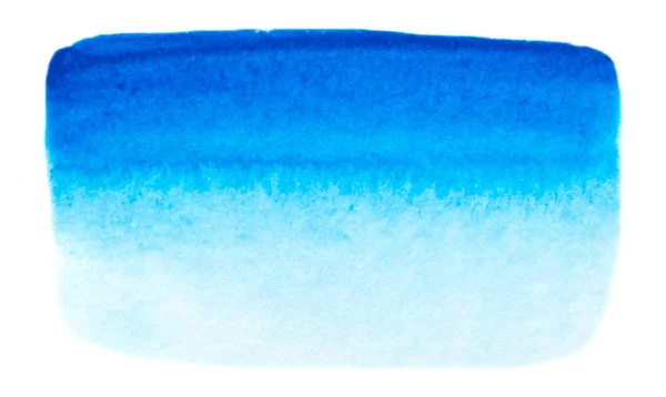 Modrá Barva Lesklé Malby Izolovaná Bílém Pozadí — Stockový vektor