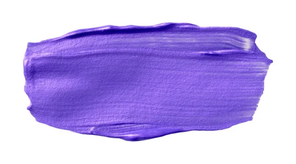 Фиолетовый Глянцевая Текстура Краски Изолированы Белом Фоне — стоковый вектор