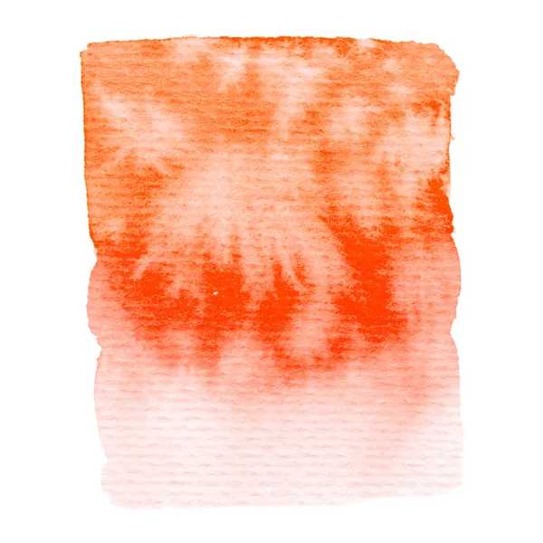 白い背景に分離されたオレンジ色の塗料テクスチャ — ストックベクタ