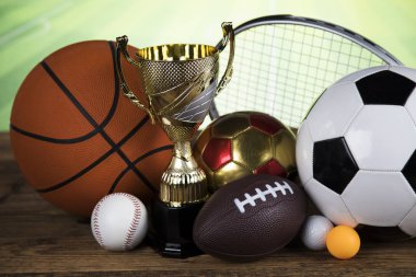 Bardak Kazananlar Ödülü, Spor donatımı ve topları