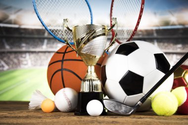 Kazanan kupa Şampiyonası Ödülü, Spor Stadyumu arka plan