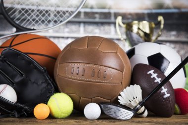 Bardak Kazananlar Ödülü, Spor donatımı ve topları