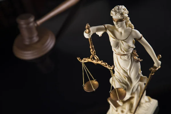 Bayan Adalet Hukuk Adalet Kavramı — Stok fotoğraf