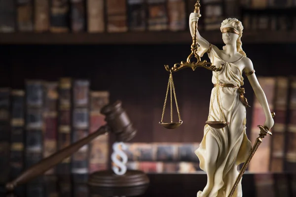 Леді Правосуддя Закон Справедливість Концепції — стокове фото