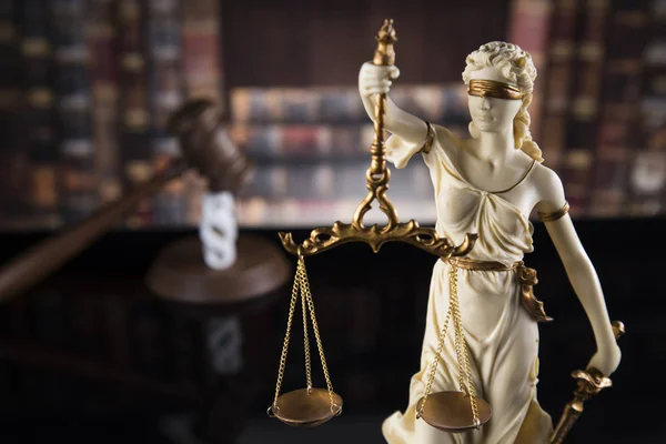 Леди Справедливости Закон Концепция Правосудия — стоковое фото