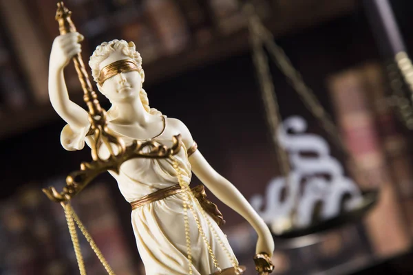 Леди Справедливости Закон Концепция Правосудия — стоковое фото