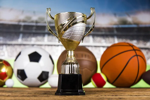 Trophy Champion Sport Background — Stock Photo, Image