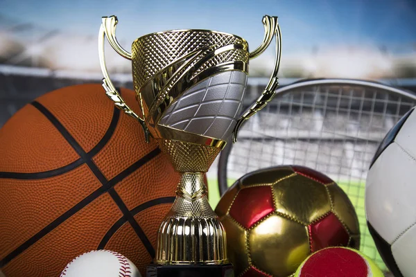 Achievement Trophy Winning Sport Background — Stock Photo, Image