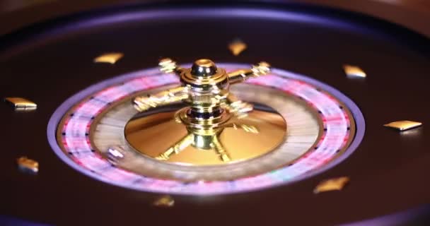 Roue Roulette Dans Casino — Video