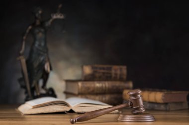 Justice statue, Law and justice concept clipart