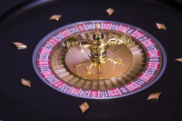 Roulette Casino Cours Exécution Dans Mouvement — Photo