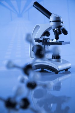 Laboratuvar Araştırma ve Geliştirme. Kimyasal deney için bilimsel cam eşyalar