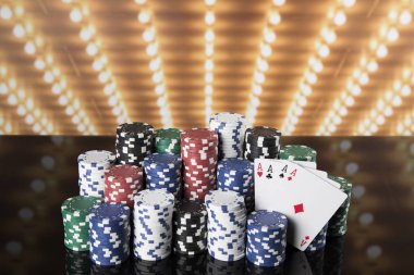 Klasik kumarhane, Poker Chips geçmişi