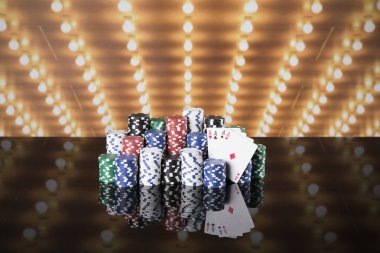 Klasik kumarhane, Poker Chips geçmişi
