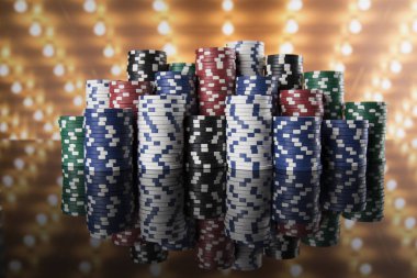 Klasik kumarhane, Poker Chips geçmişi