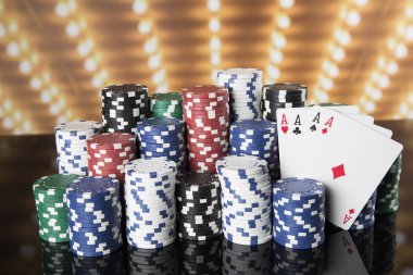 Klasik kumarhane, Poker Chips geçmişi