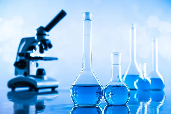 Laboratory Research Development Scientific Glassware Chemical Experiment — Stock Photo, Image