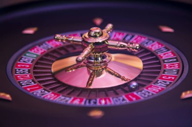 Casino rulet, bir hareket çalıştıran