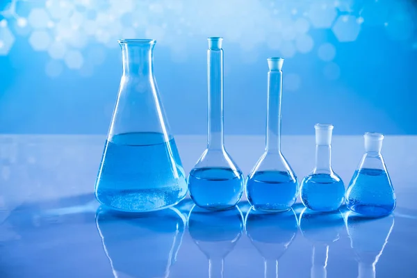 Laboratory Research Development Scientific Glassware Chemical Experiment — Stock Photo, Image