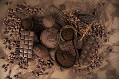 Çikolata, şeker, tatlı, tatlı...