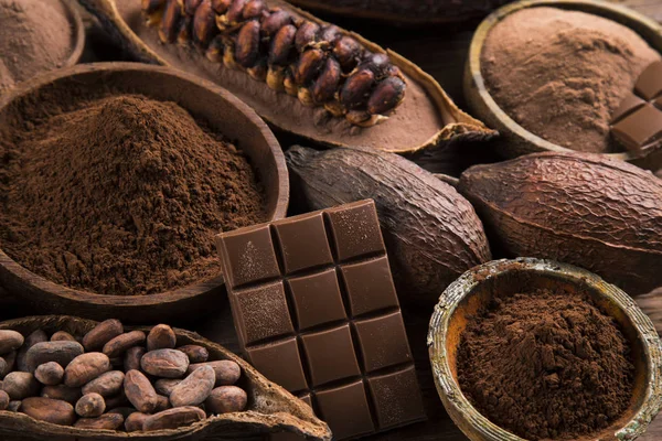 Bars Coklat Permen Manis Makanan Penutup Latar Belakang Kertas Alami — Stok Foto