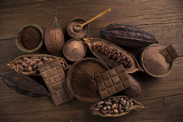Latte Cioccolato Fondente Fondo Carta Naturale — Foto Stock
