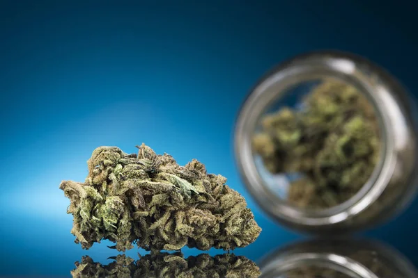 Marijuana Medicinal Cannabis Cbd Conceito — Fotografia de Stock