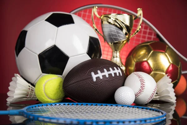 Balls, Sports Equipment, Winner background