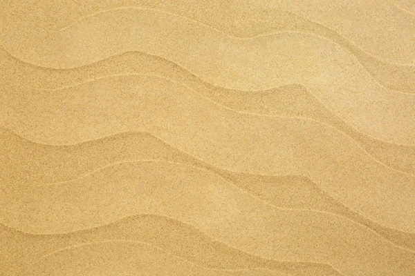 Strandsand Mit Wellenströmungen Die Einen Abstrakten Hintergrund Bilden Ansicht Von — Stockfoto