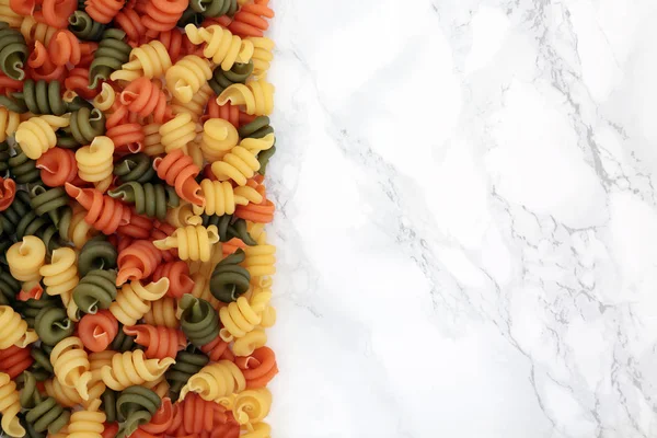 Trotolle Pasta tricolor —  Fotos de Stock