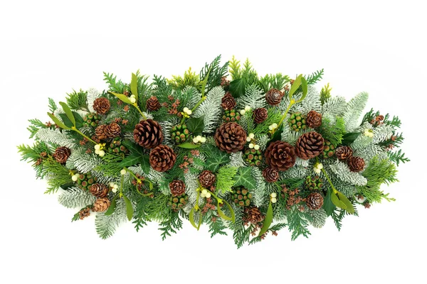 Christmas Table Decoration Stock Picture