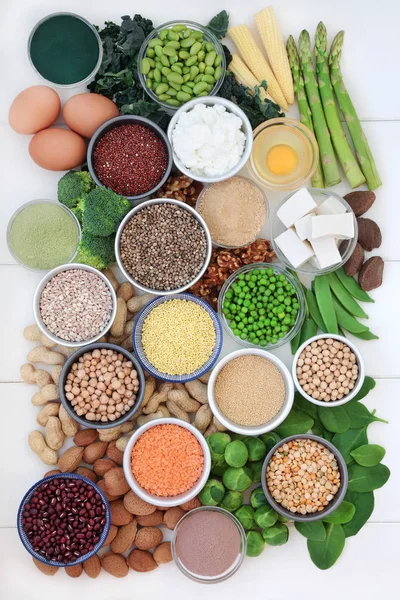 Protein sağlık gıda yüksek — Stok fotoğraf