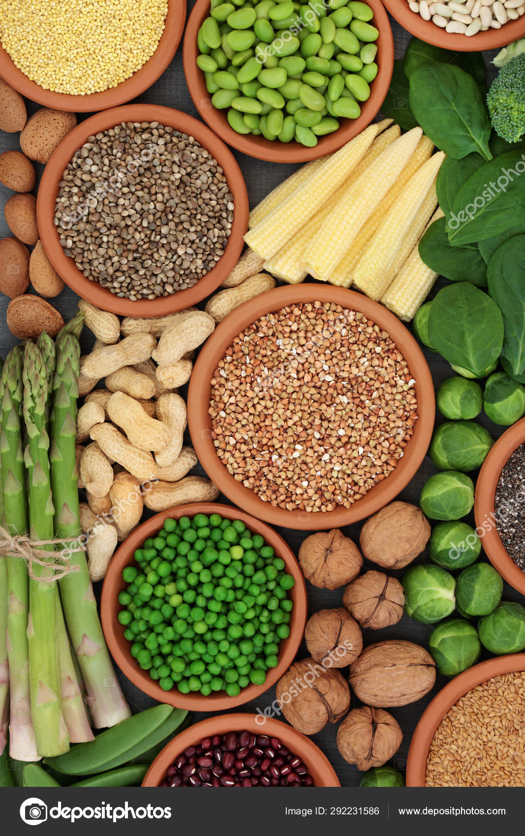 Alimentos con mucha fibra y proteinas
