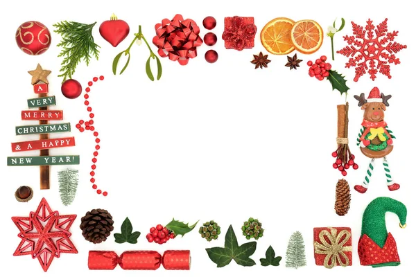 Christmas Decorative Background Border