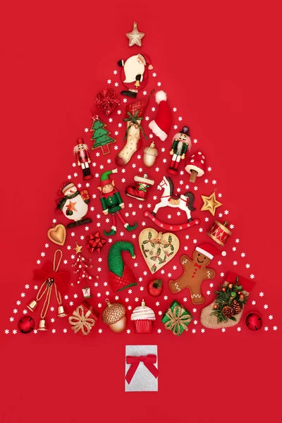 Christmas Tree Abstract — Stock Photo, Image