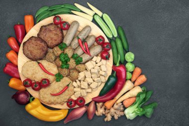Etik Yeme İçin Vegan Sağlıklı Gıda