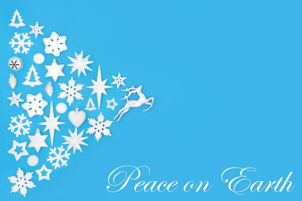 Christmas Peace on Earth Abstract Background — Stock Photo, Image