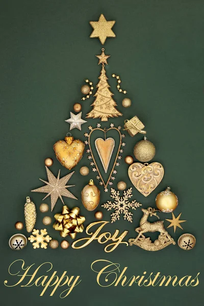 Boże Narodzenie drzewo ozdoba streszczenie — Zdjęcie stockowe