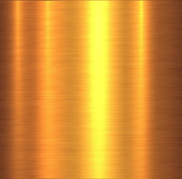 Zlaté Kovové Textury Kartáčovaný Kovový Pozadí Vektorové Ilustrace — Stockový vektor