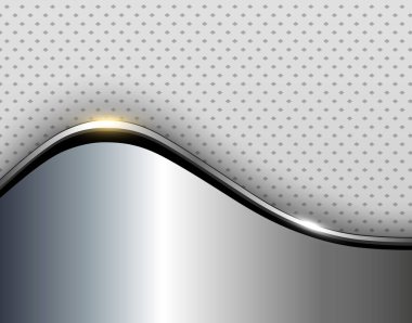 Arka plan metal tasarım perforaterd doku, vektör çizim üzerinde.