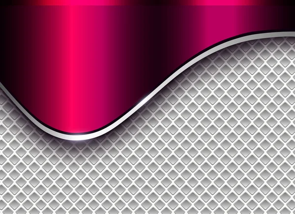 抽象的なビジネスの背景 エレガントな銀赤紫ベクトル図 — ストックベクタ