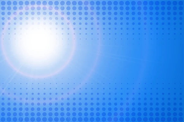 Синій фон Сонячний — стоковий вектор