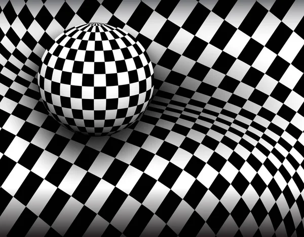 Fondo 3d blanco y negro — Archivo Imágenes Vectoriales