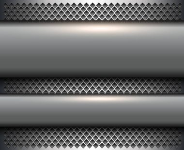 Arka plan gümüş metalik