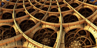 Arka plan, fantastik 3d