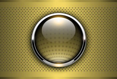 Altın metalik arka plan 3d.