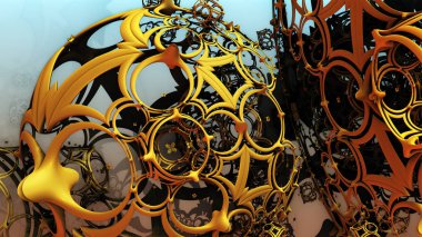 Arka plan, fantastik 3d