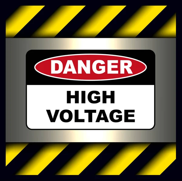 Danger, warning sign — Stock Vector