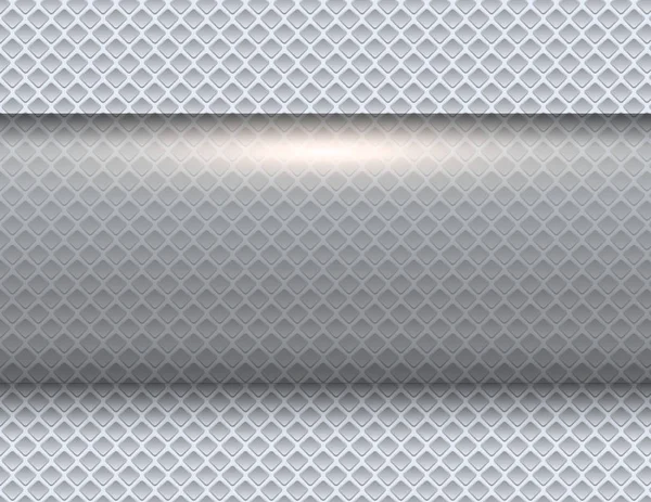 Abstracte achtergrond zilver metallic — Stockvector
